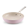 Color-Finished Stainless Steel 3-Ply Base Ceramic Nonstick 9.5-Inch Frying Pan