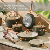 Design Series Evergreen 12-Piece Cookware Set