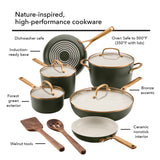 Design Series Evergreen 12-Piece Cookware Set