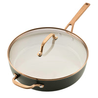 Design Series Evergreen 5-Quart Saute Pan with Lid