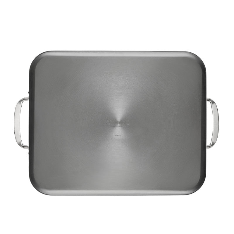 Hard-Anodized Roaster with Removable Nonstick Rack