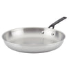 5-Ply Clad Stainless Steel Frying Pan