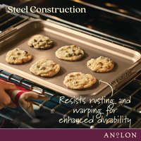 Advanced Bakeware Nonstick Cookie Sheet Pan Set