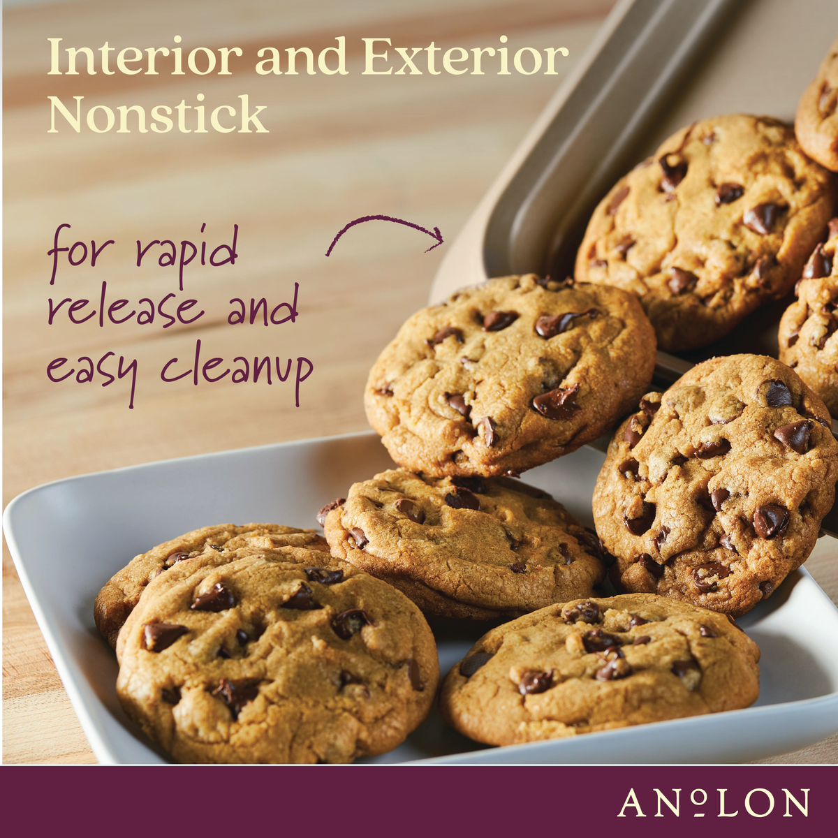 Advanced Bakeware Nonstick Cookie Sheet Pan Set
