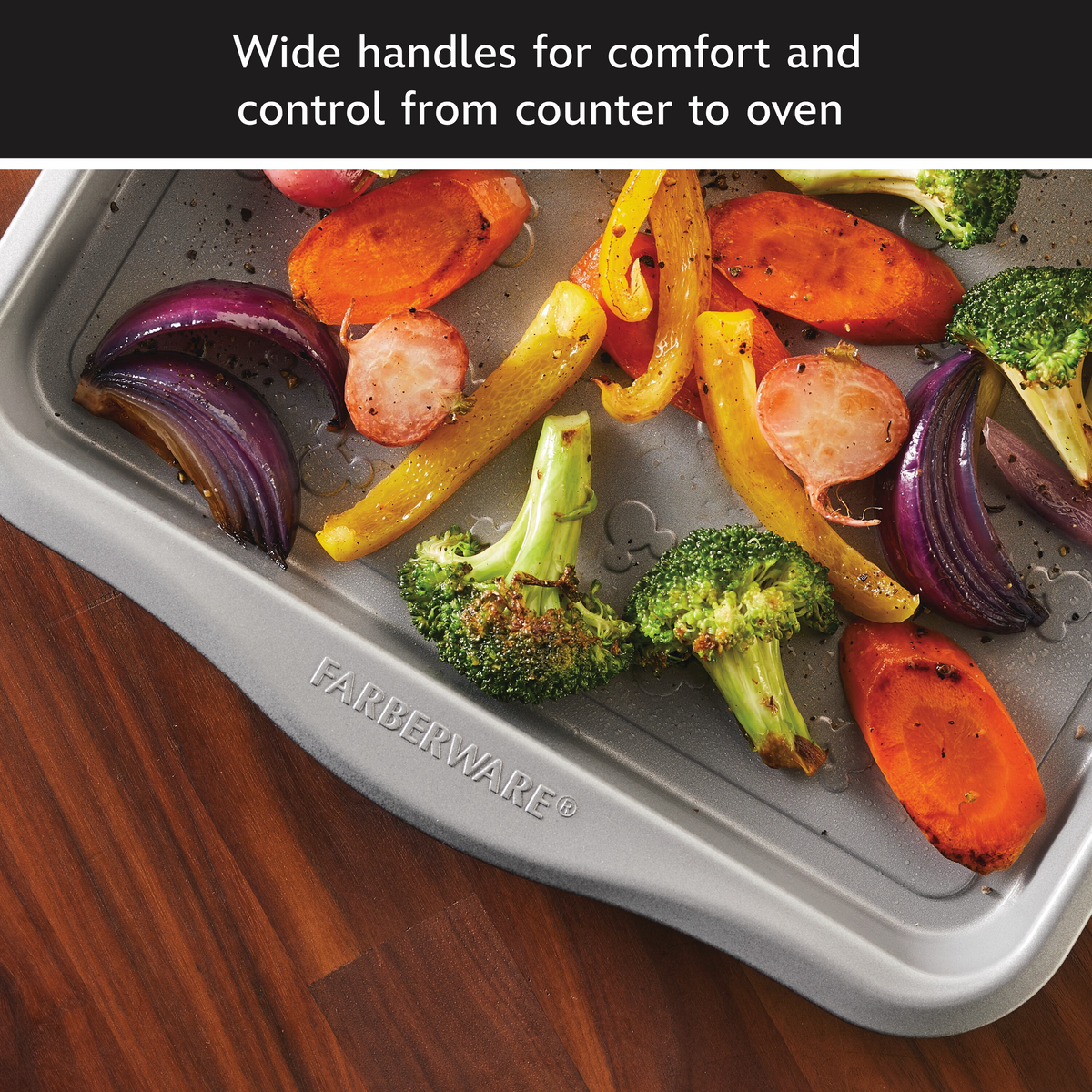 2-Piece Cake Pan and Cookie Pan Set