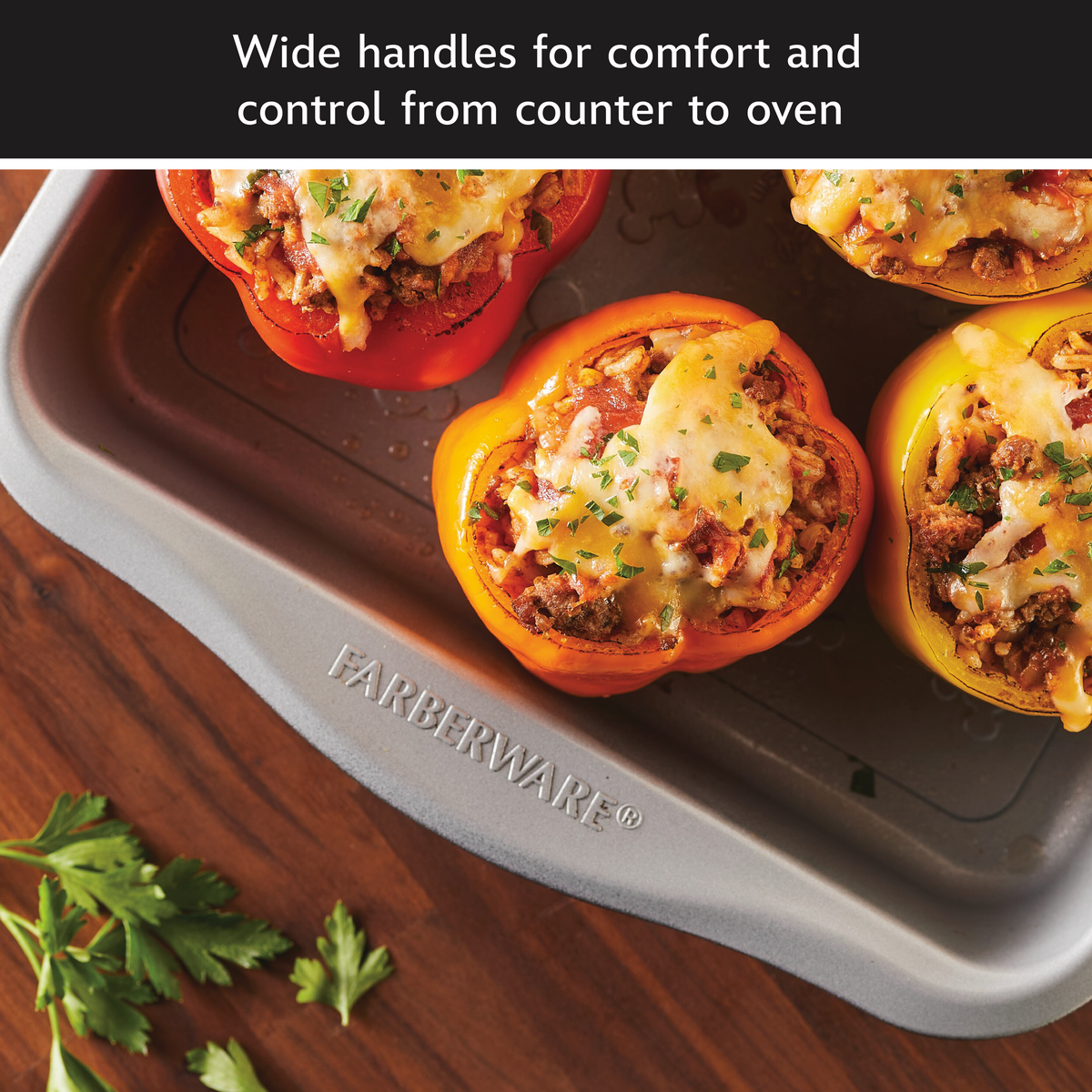 Two 9-Inch Nonstick Square Cake Pans