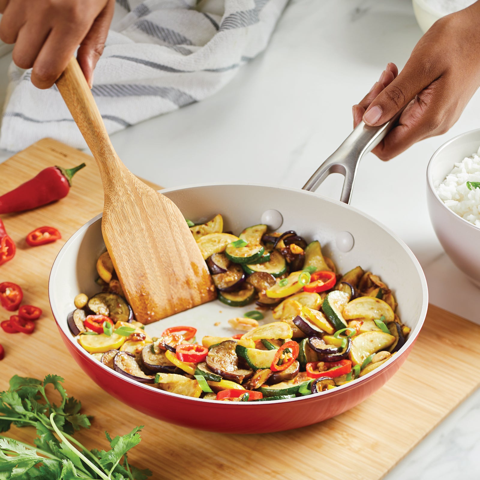 12-Piece Hard Anodized Ceramic Nonstick Cookware Set – PotsandPans