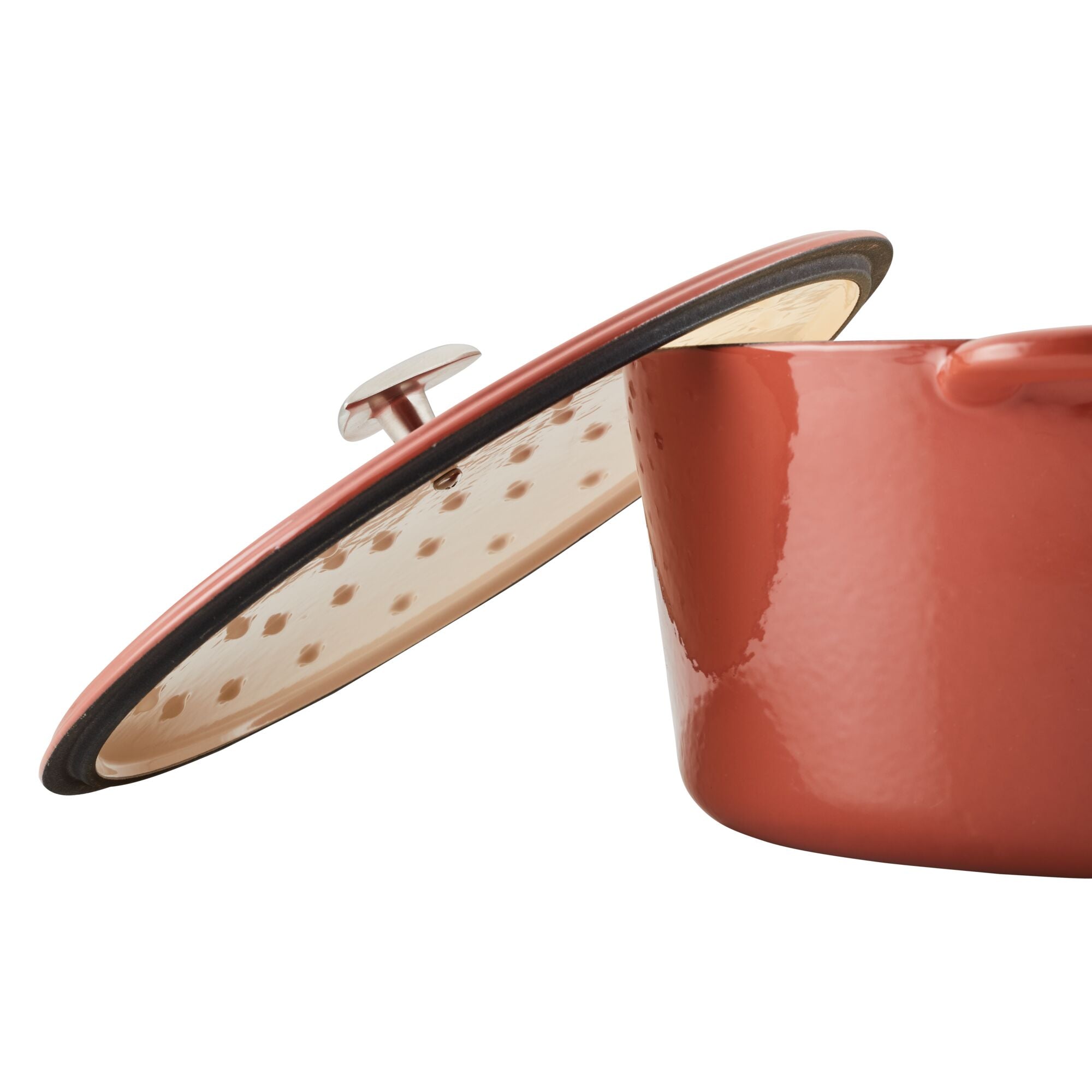 Enameled Cast Iron 6Quart Dutch Oven with Lid PotsandPans