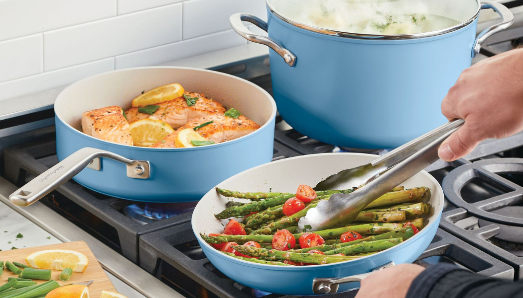 9-Piece Hard Anodized Nonstick Cookware Set