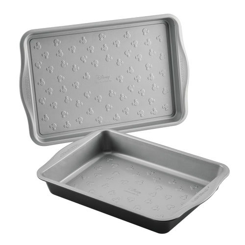 2-Piece Cake Pan and Cookie Pan Set