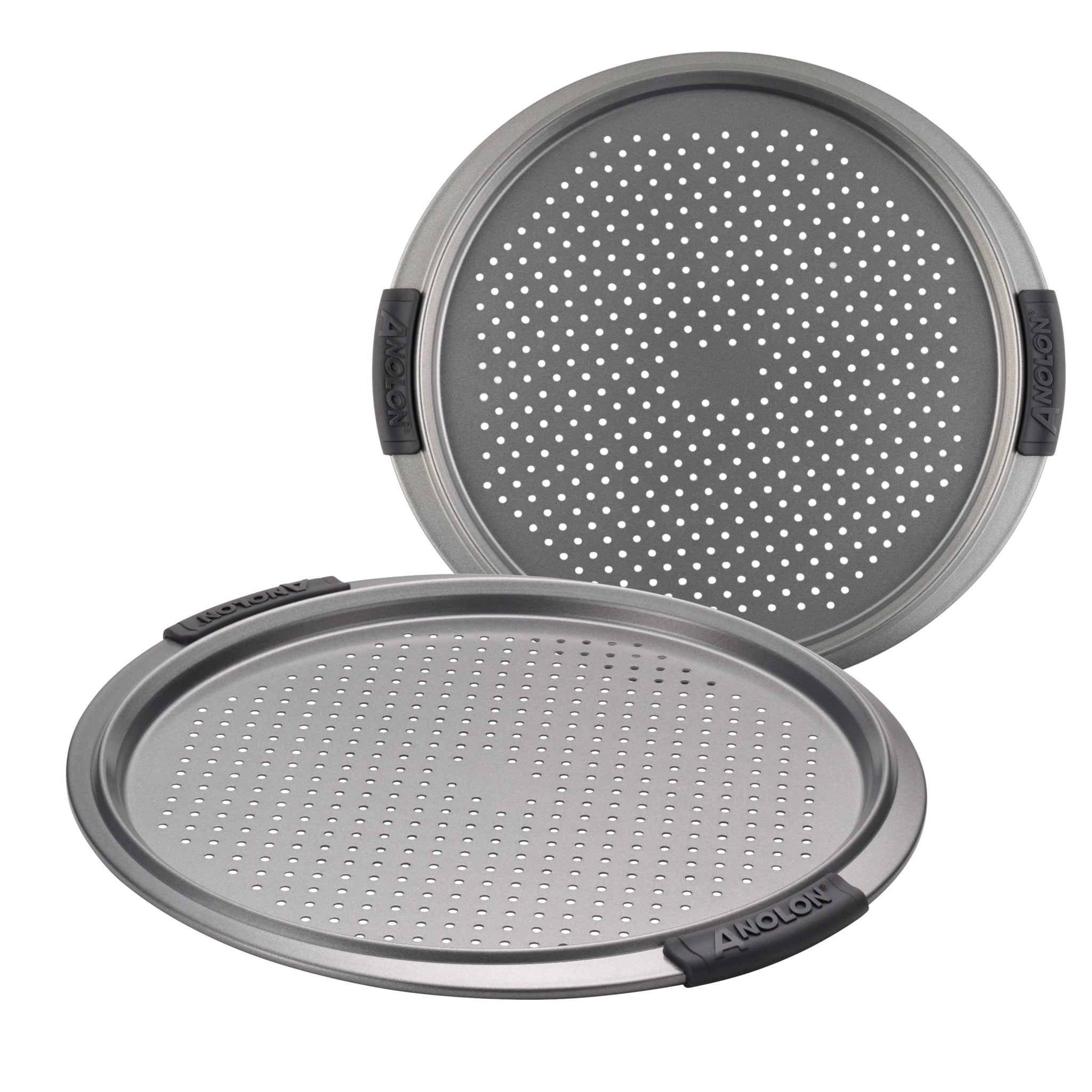 13-Inch Round Perforated Pizza Pan, Set of 2 – PotsandPans