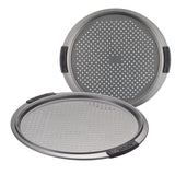 13-Inch Round Perforated Pizza Pan, Set of 2