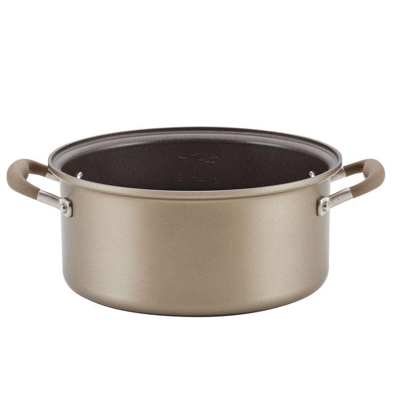 Anolon Advanced Home Hard-Anodized Nonstick 5-Qt. Saute Pan with Helper Handle - Bronze