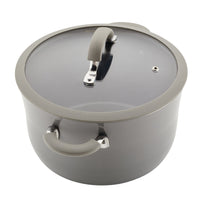 11-Piece Nonstick Cookware Set | Gray