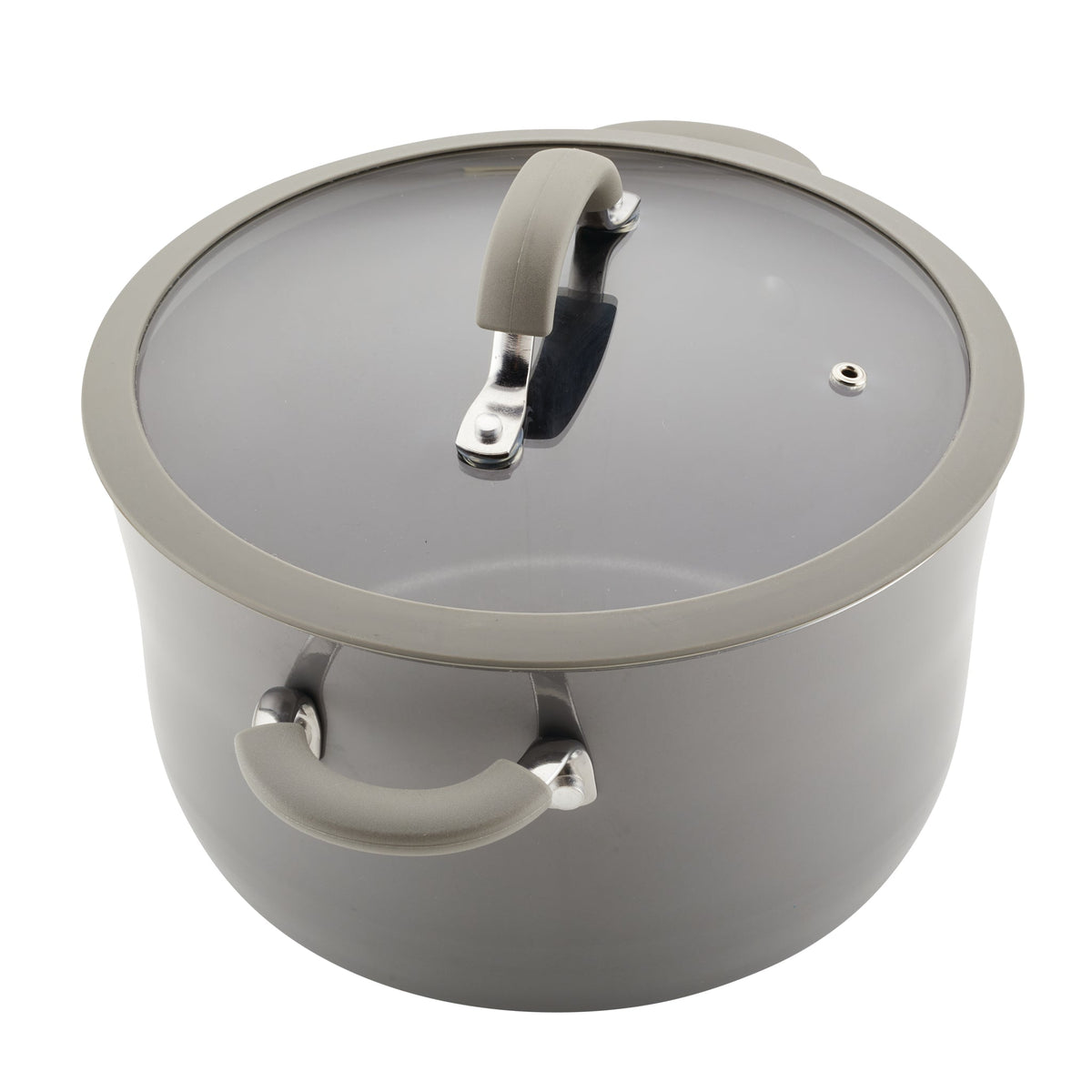 11-Piece Nonstick Cookware Set | Gray