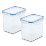Airtight-Leakproof 3.6-Cup Food Storage Containers, Set of 2