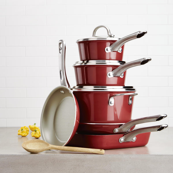 10-Piece Nonstick Cookware Set