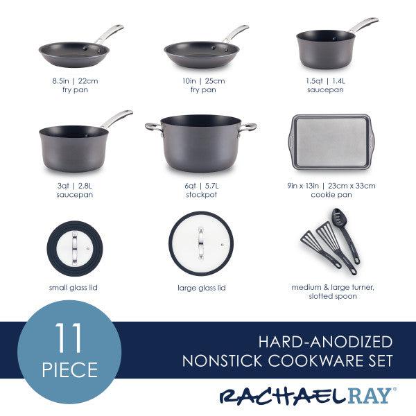 Cook + Create Hard Anodized Nonstick Cookware Sets
