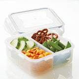 3-Piece 29-Oz. (3.6 Cups) Divided Square Container Set