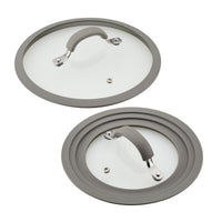 11-Piece Nonstick Cookware Set | Gray