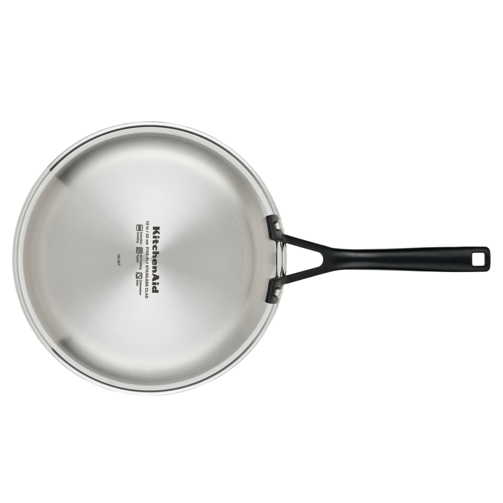 Stainless Steel 5-Ply Clad 2-Piece Frying Pan Set – PotsandPans