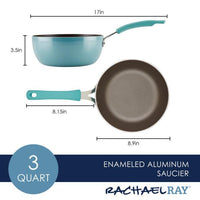 Cook + Create 3-Quart Nonstick Saucier Pan