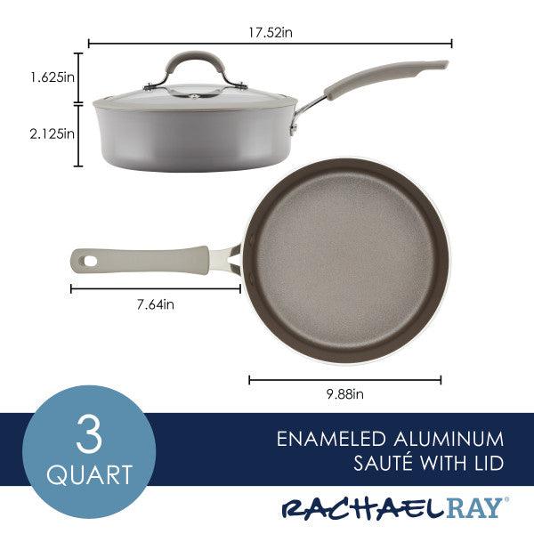 Cook + Create 3-Quart Nonstick Sauté Pan with Lid