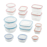 30-Piece Color Matching Food Storage Container Set