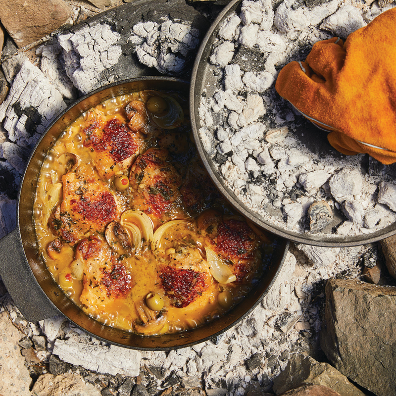 Seasoned 6-Quart Cast Iron Dutch Oven