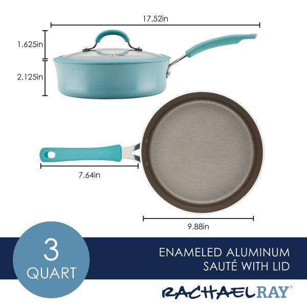 Cook + Create 3-Quart Nonstick Sauté Pan with Lid