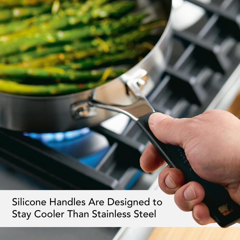 10-Piece Stainless Steel Cookware Set