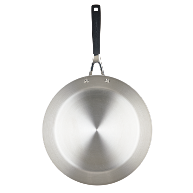Stainless Steel 12-Inch Frying Pan