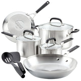 Stainless Steel 10-Piece Cookware Set