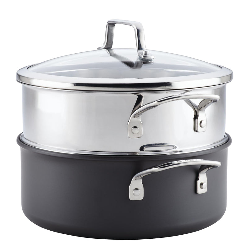 Authority 5-QuartDutch Oven with Lid and Steamer Insert