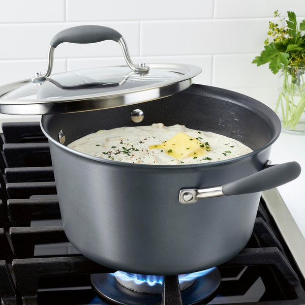 Advanced Home 4.5-Quart Tapered Saucepot