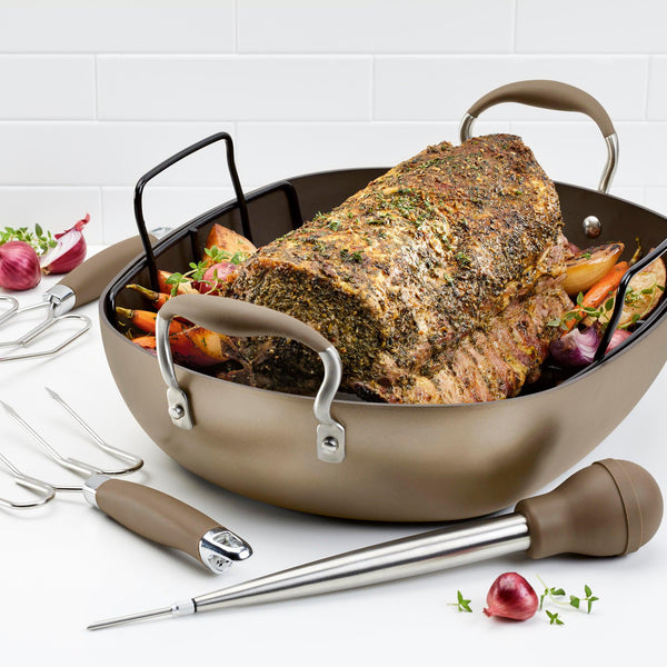 Advanced Home 16" x 13" Roaster Set