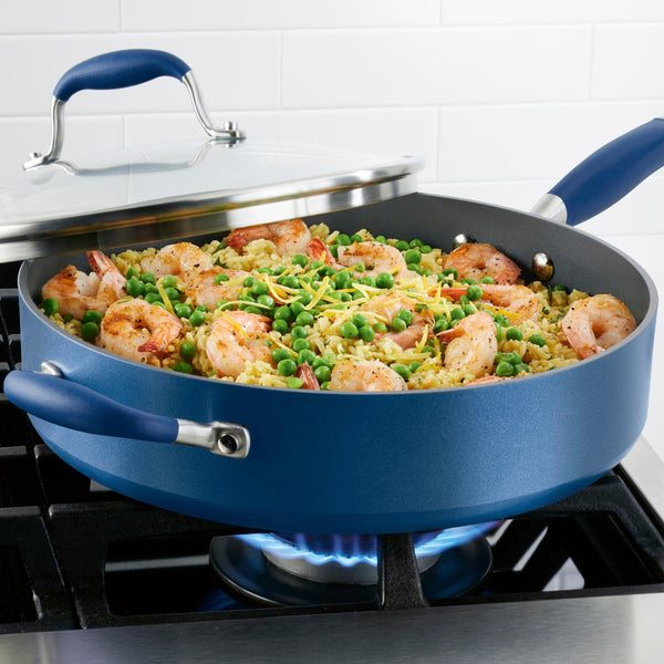 Advanced Home 5-Quart Sauté Pan with Helper Handle