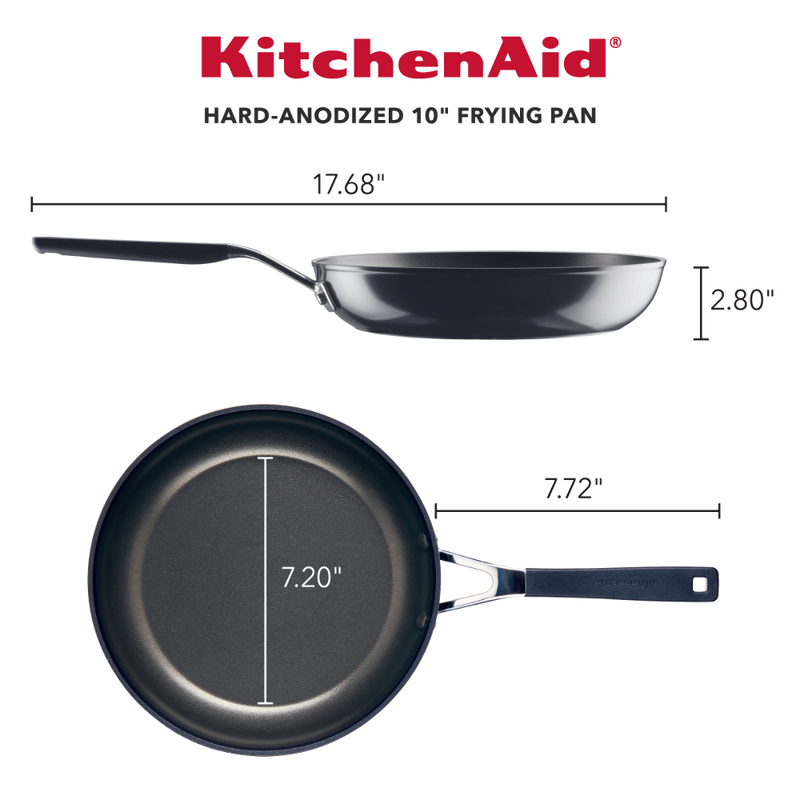Hard-Anodized Nonstick 10-Inch Frying Pan