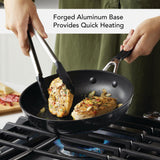 Hard-Anodized Nonstick 10-Piece Cookware Set