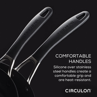 3-Quart Stainless Steel and Hybrid Nonstick Saute Pan with Lid