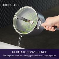 2-Quart ScratchDefense™ A1 Series Nonstick Sauce Pan with Lid