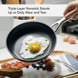 Hard-Anodized Induction 2-Piece Nonstick Frying Pan Set