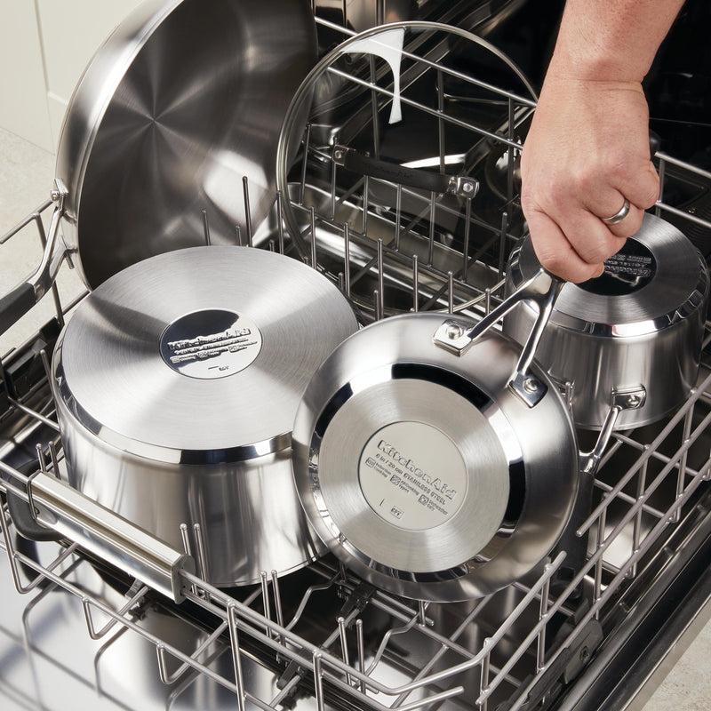 10-Piece Stainless Steel Cookware Set