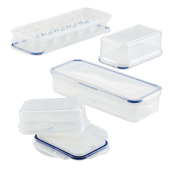 Easy Essentials 4-Piece Dairy and Deli Container Set