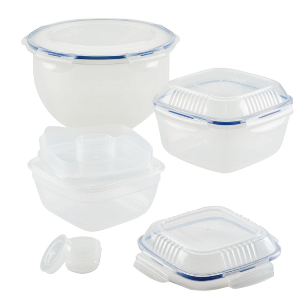 Easy Essentials 6-Piece Salad On-the-Go Container Set
