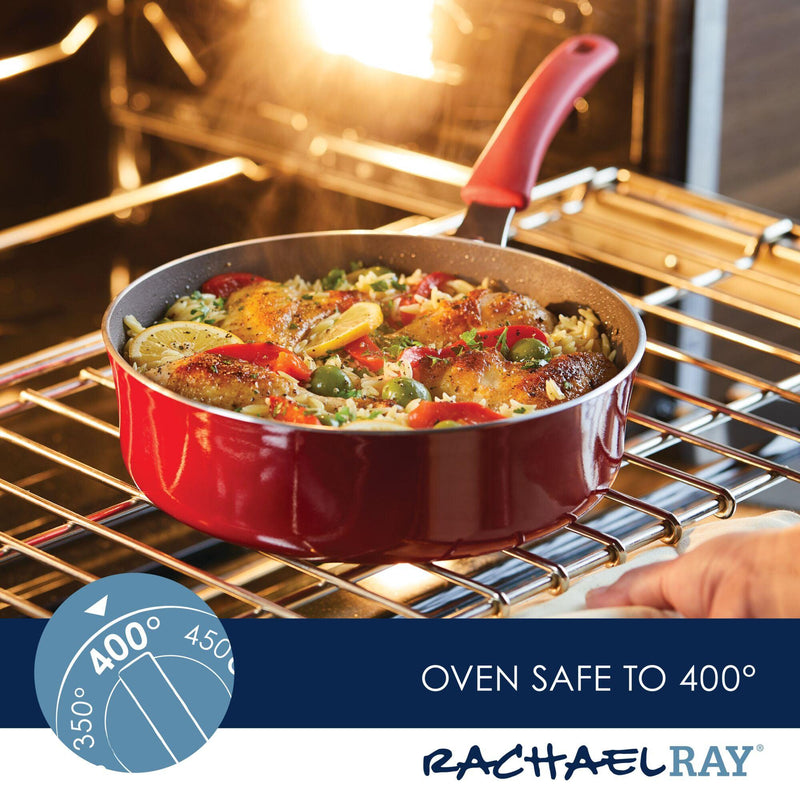 Cook + Create 3-Quart Nonstick Sauté Pan with Lid