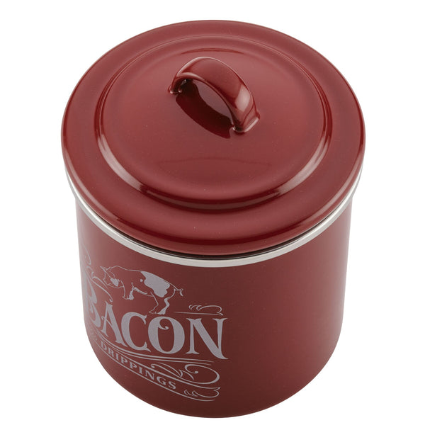 4" x 4" Bacon Grease Can, Set of 2
