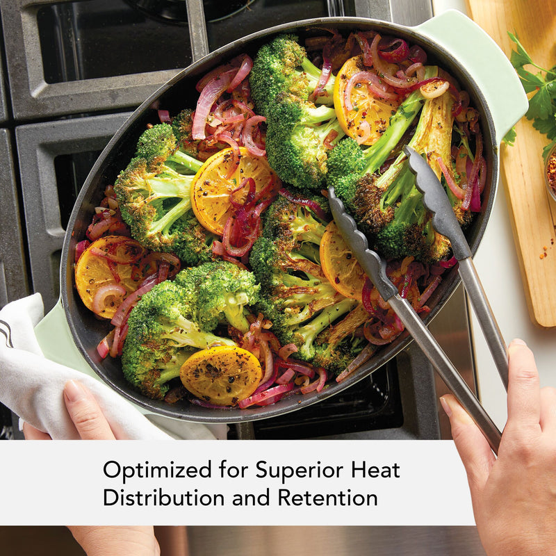 2.5-Quart Enameled Cast Iron Au Gratin Roasting Pan