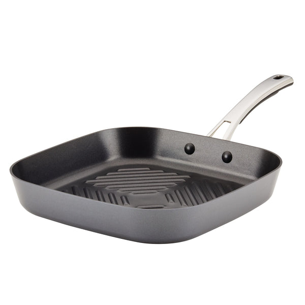 Cook + Create 11-Inch Hard Anodized Nonstick Deep Grill Pan