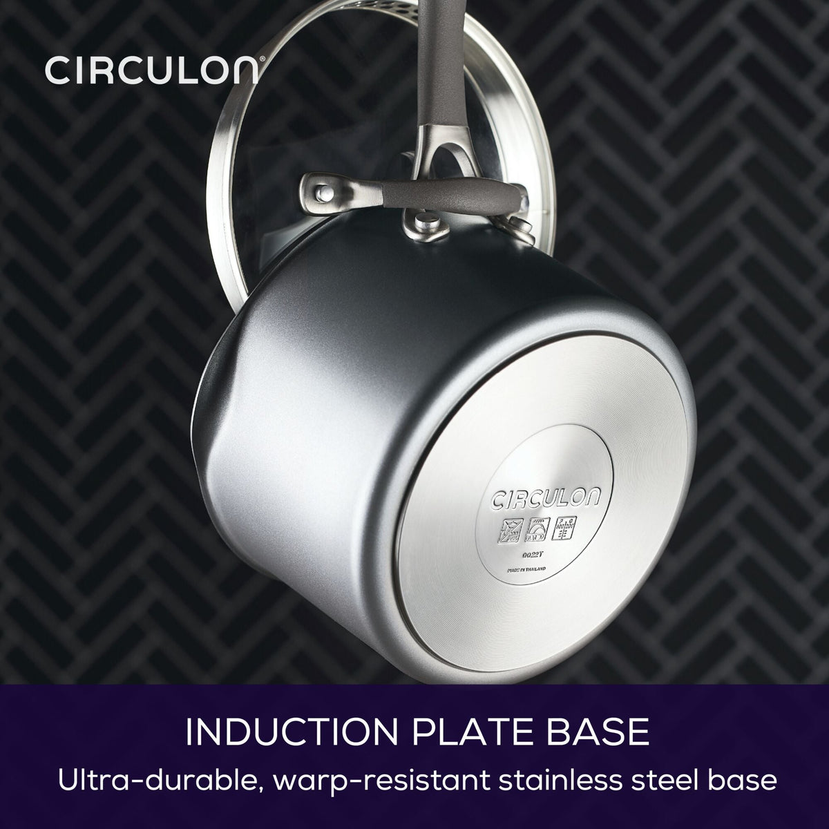 3-Quart ScratchDefense™ A1 Series Nonstick Saucepan and Lid